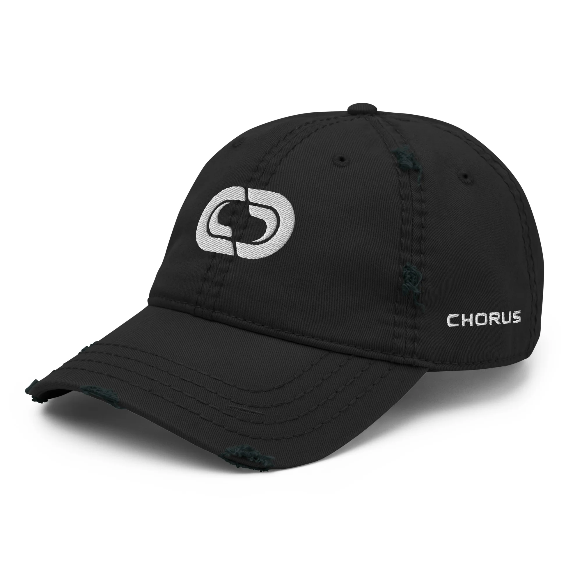 Chorus Logo Distressed Dad Hat - Image 3
