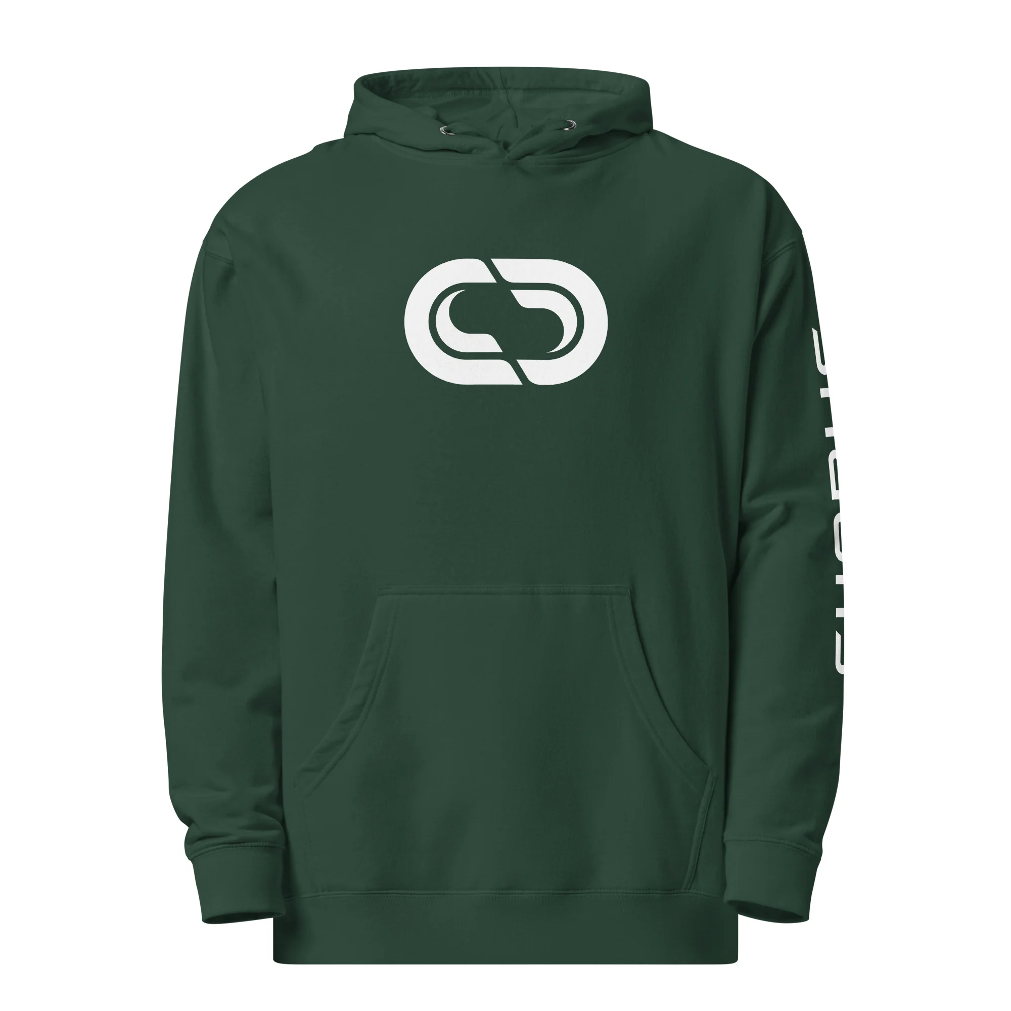 Logo Duo Midweight Hoodie - Independent Trading Co. - Image 10